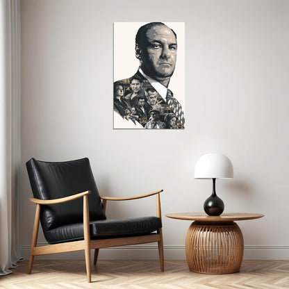 Sopranos Movie Tv Show Crime Drama Poster Wall Art Print Home Wall Decor - xonomax