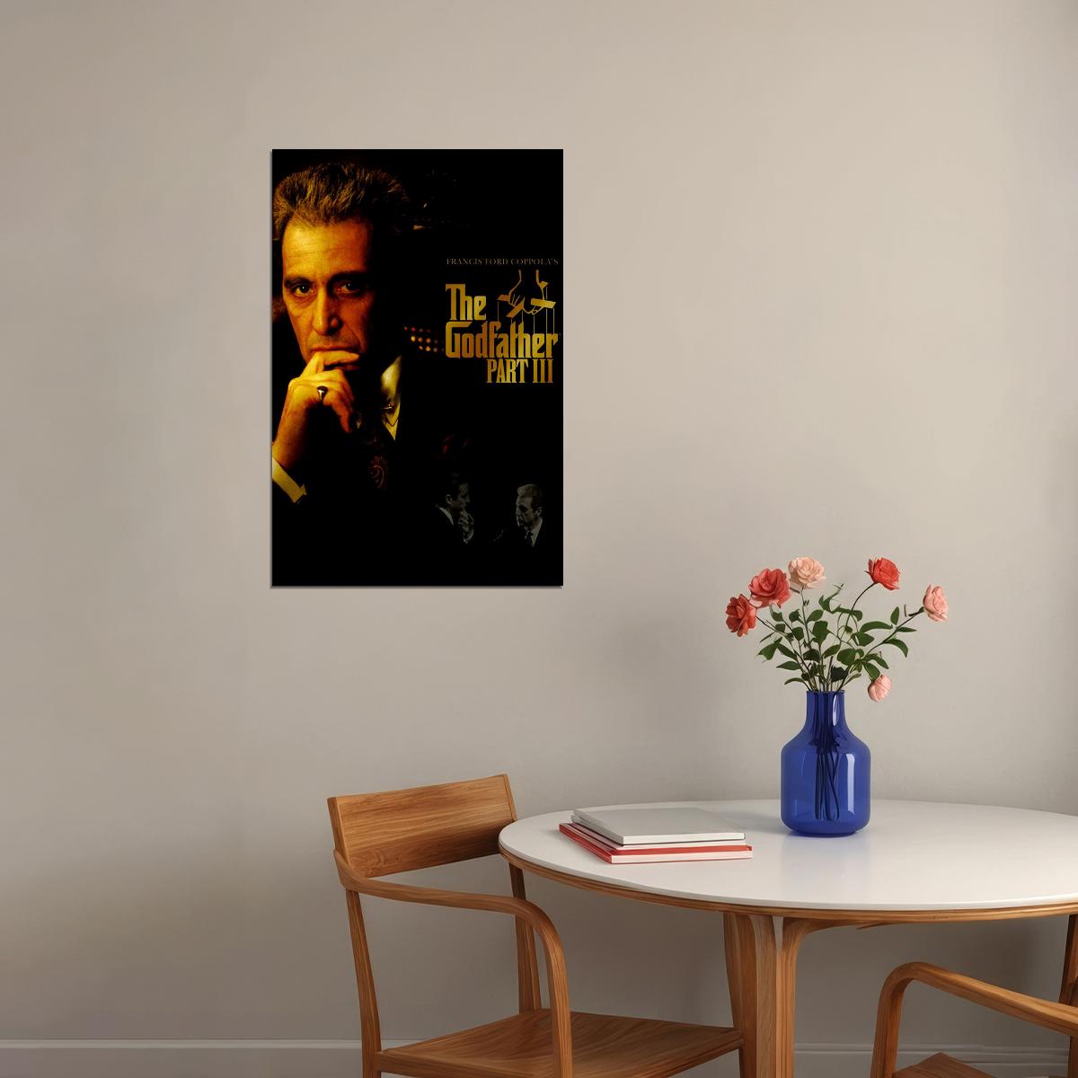 The Godfather 3 Movie Crime Drama Poster Wall Art Print Home Wall Decor - xonomax