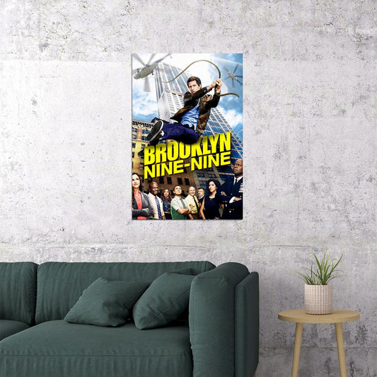 Brooklyn Nine Nine Movie Crime Comedy Poster Wall Art Print Home Wall Decor - xonomax