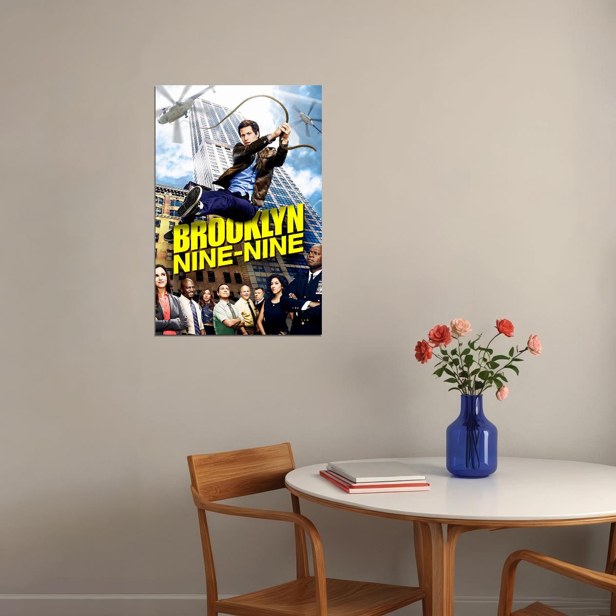Brooklyn Nine Nine Movie Crime Comedy Poster Wall Art Print Home Wall Decor - xonomax