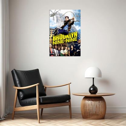 Brooklyn Nine Nine Movie Crime Comedy Poster Wall Art Print Home Wall Decor - xonomax