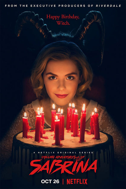 Chilling Adventures Of Sabrina Movie Teenage Witch Poster Wall Art Print Home Wall Decor