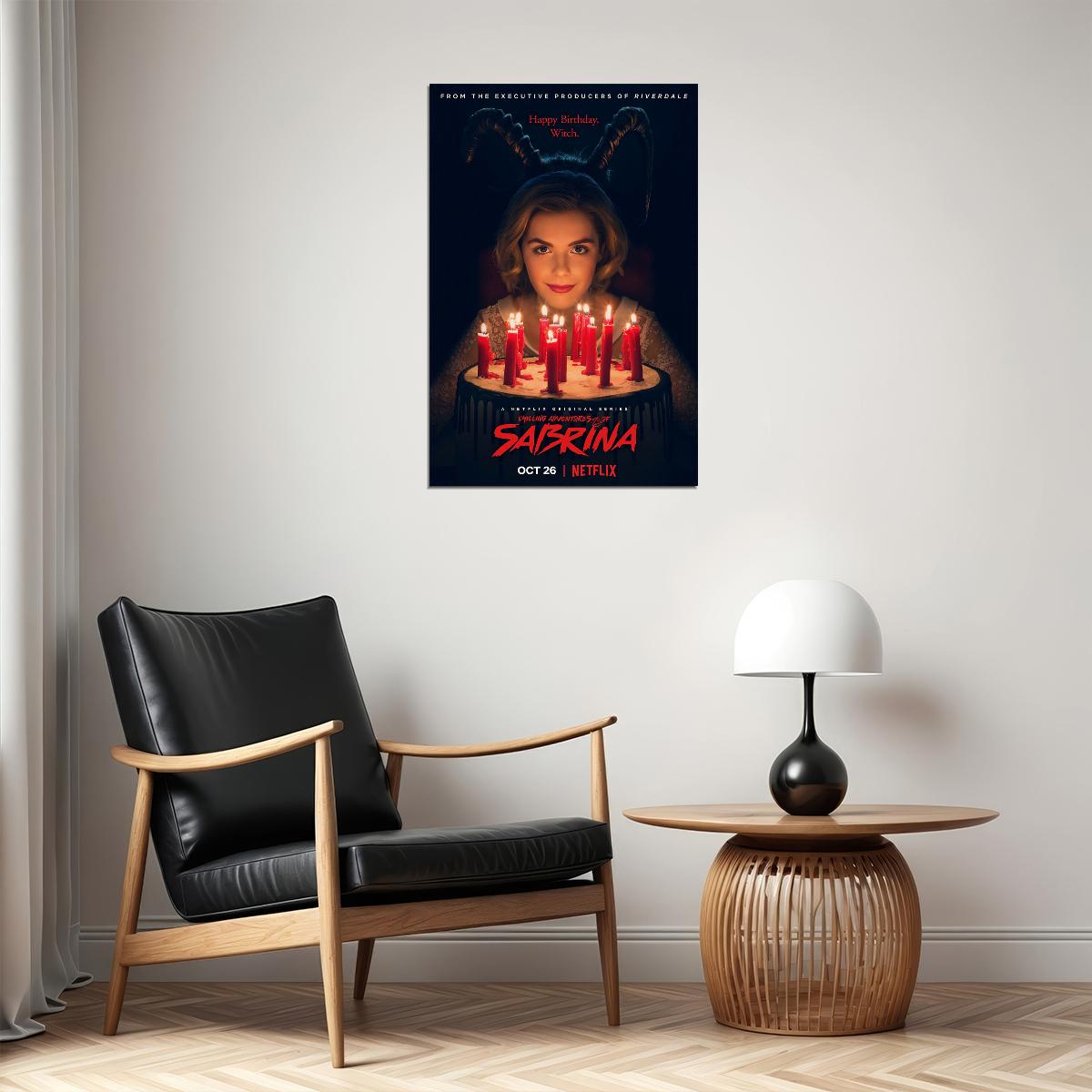 Chilling Adventures Of Sabrina Movie Teenage Witch Poster Wall Art Print Home Wall Decor