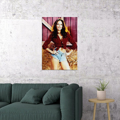 The Dukes Of Hazzard Daisy Duke Pin Up Photo Comedy Poster Wall Art Print Home Wall Decor - xonomax