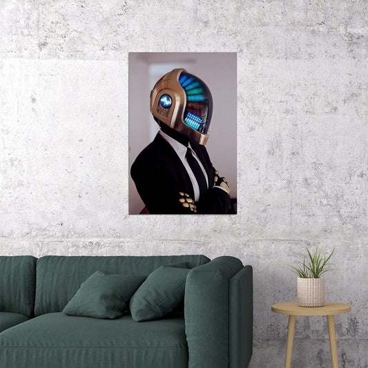 Daft Punk Rap Music Album Star Electronic Music Printing Poster Wall Art Print Home Wall Decor - xonomax