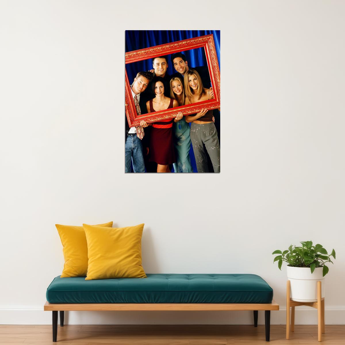 Friends Tv Show Classic Movie Comedy Romantic Poster Wall Art Print Home Wall Decor - xonomax