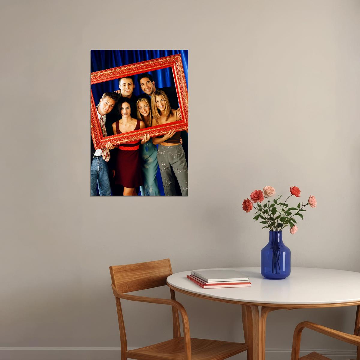 Friends Tv Show Classic Movie Comedy Romantic Poster Wall Art Print Home Wall Decor - xonomax