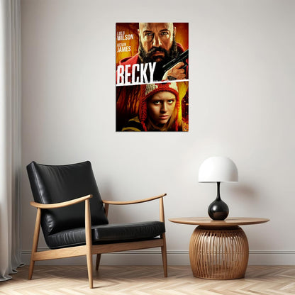 Becky 2020 Movie Horror Action Poster Wall Art Print Home Wall Decor - xonomax