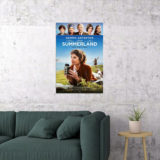 Summerland Movie 2020 Love Magic Hope Poster Wall Art Print Home Wall Decor - xonomax