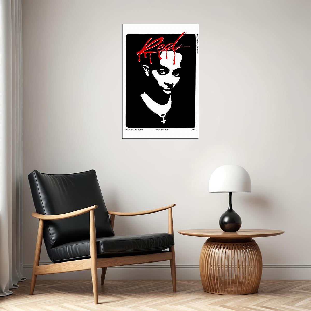 Playboi Carti Whole Lotta Red Music Mixtape Poster Wall Art Print Home Wall Decor - xonomax