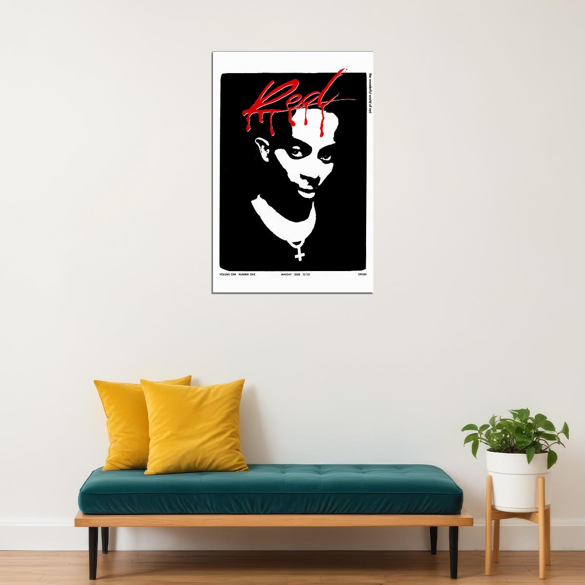 Playboi Carti Whole Lotta Red Music Mixtape Poster Wall Art Print Home Wall Decor - xonomax