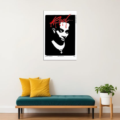 Playboi Carti Whole Lotta Red Music Mixtape Poster Wall Art Print Home Wall Decor - xonomax