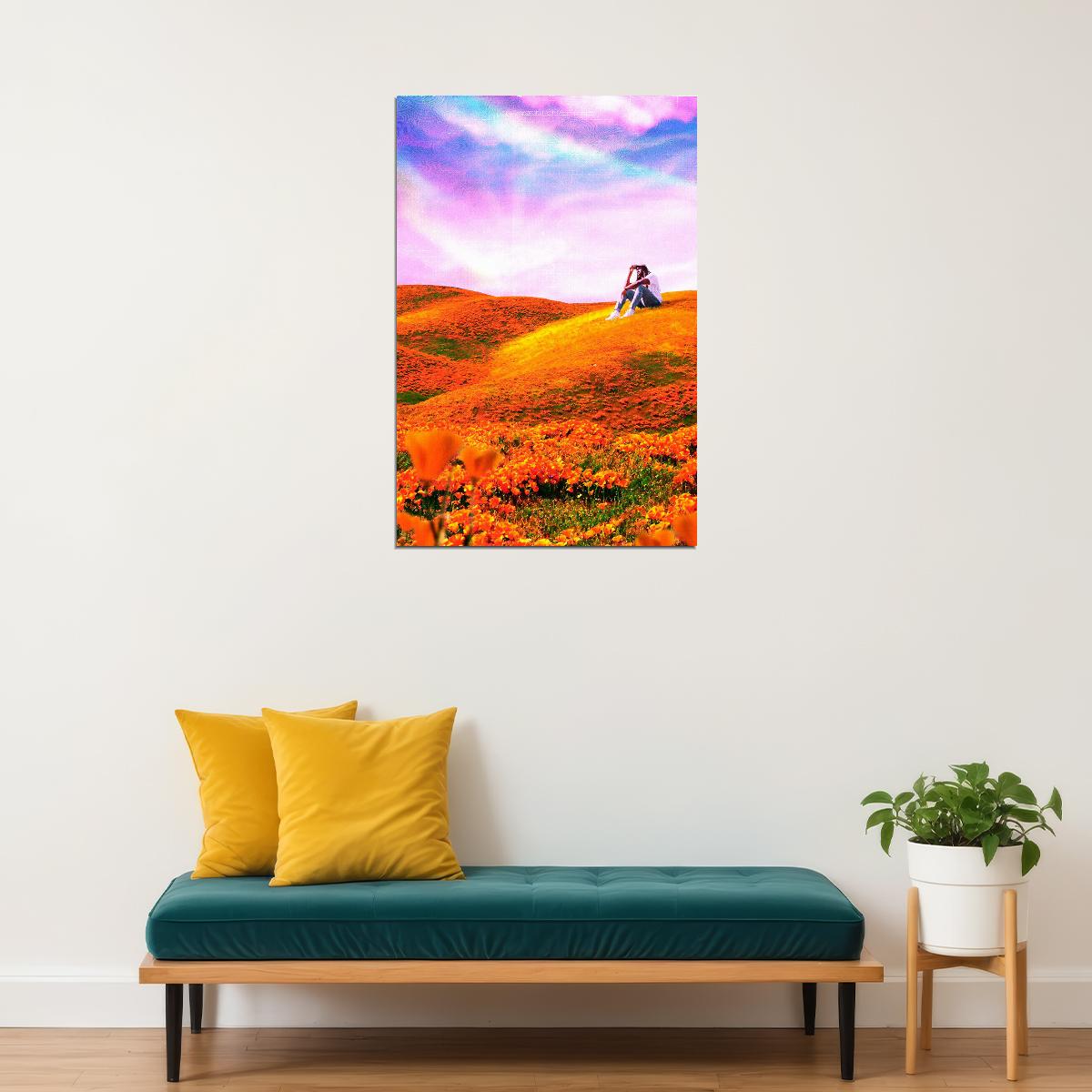 Rexx Life Raj California Poppy 2 Music Mixtape Poster Wall Art Print Home Wall Decor - xonomax