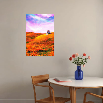 Rexx Life Raj California Poppy 2 Music Mixtape Poster Wall Art Print Home Wall Decor - xonomax