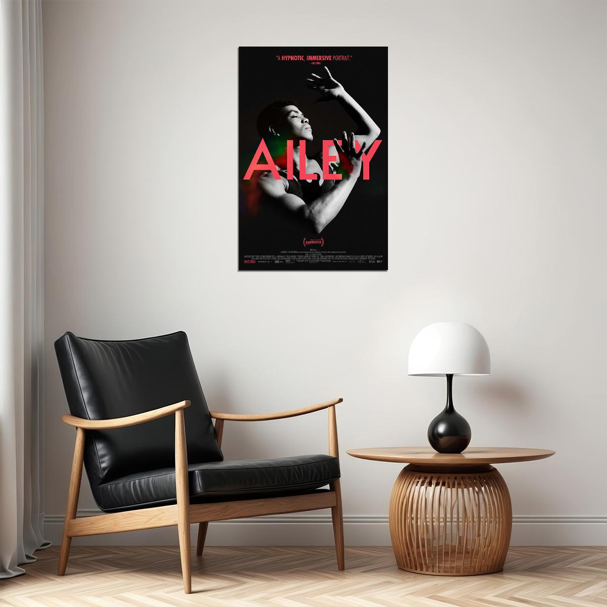 Ailey Movie Documentary Biography History Poster Wall Art Print Home Wall Decor - xonomax
