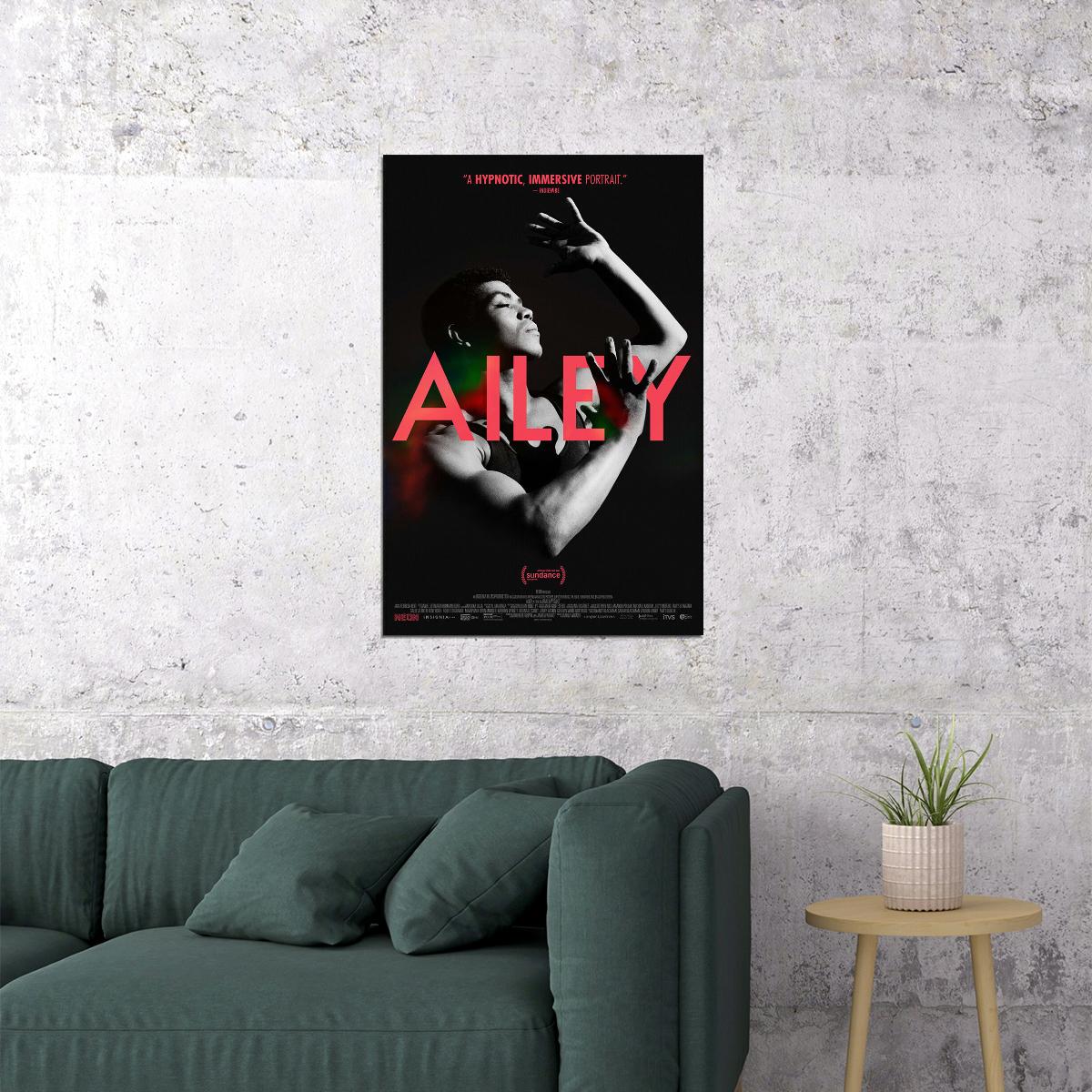 Ailey Movie Documentary Biography History Poster Wall Art Print Home Wall Decor - xonomax