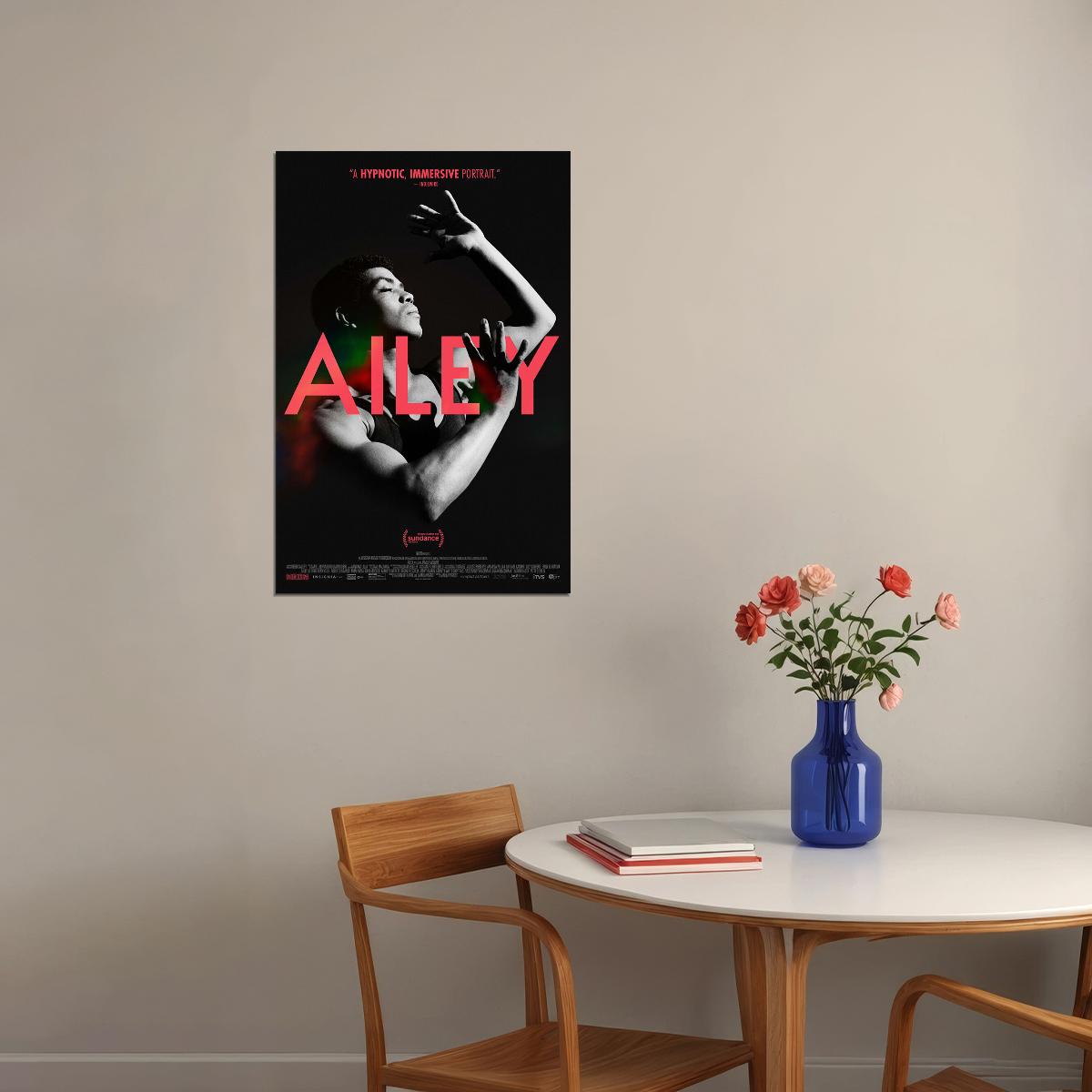 Ailey Movie Documentary Biography History Poster Wall Art Print Home Wall Decor - xonomax