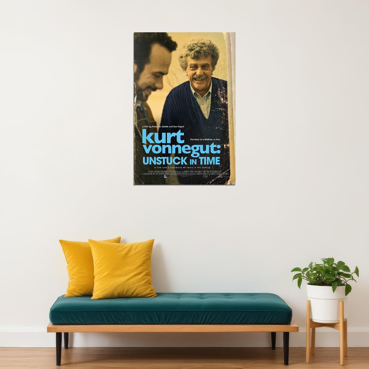 Kurt Vonnegut: Unstuck In Time Movie Documentary Poster Wall Art Print Home Wall Decor - xonomax