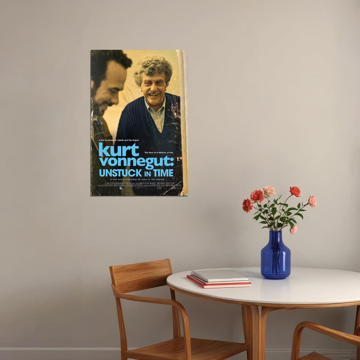 Kurt Vonnegut: Unstuck In Time Movie Documentary Poster Wall Art Print Home Wall Decor - xonomax