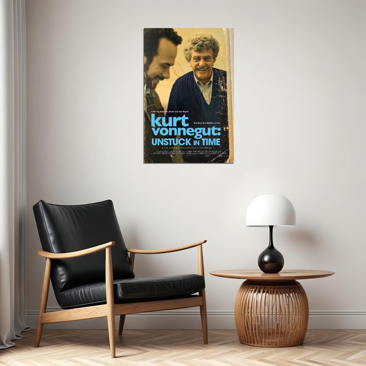 Kurt Vonnegut: Unstuck In Time Movie Documentary Poster Wall Art Print Home Wall Decor - xonomax