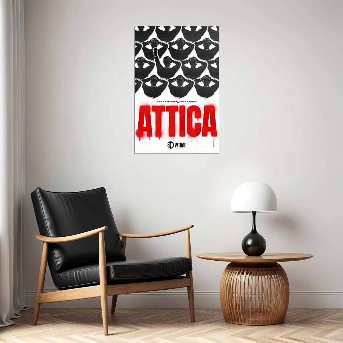 Attica 2021 Movie Documentary Drama Poster Wall Art Print Home Wall Decor - xonomax