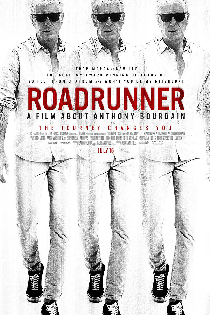 Roadrunner: A Film About Anthony Bourdain Documentary Poster Wall Art Print Home Wall Decor