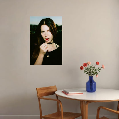 Lana Del Rey Summer Bummer Artist Girl Poster Wall Art Print Home Wall Decor - xonomax
