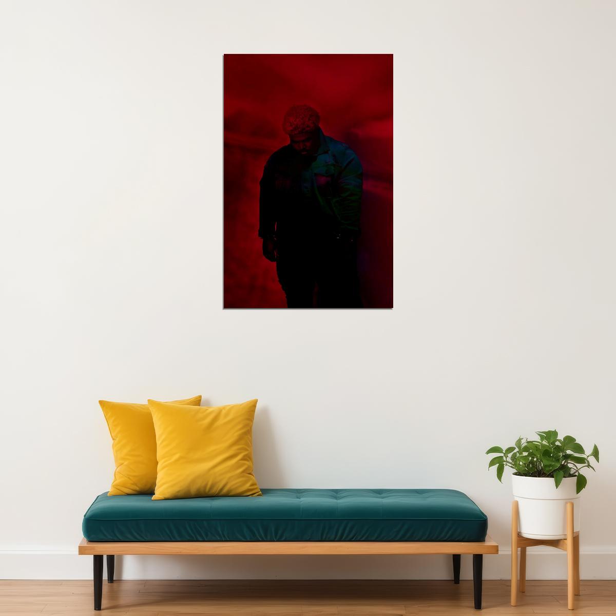 Mario Judah Album Whole Lotta Red Poster Wall Art Print Home Wall Decor - xonomax