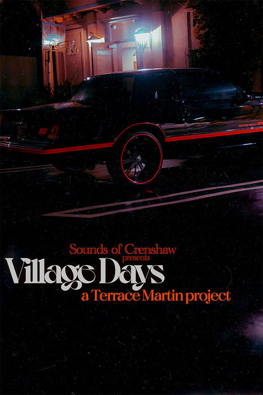 Terrace Martin Album Village Days Music Poster Wall Art Print Home Wall Decor - xonomax