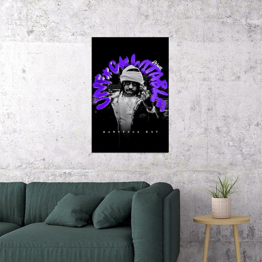 Babyface Ray Rapper Unfuckwithable Poster Wall Art Print Home Wall Decor - xonomax