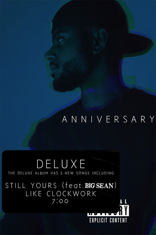Bryson Tiller Rapper Anniversary Deluxe Poster Wall Art Print Home Wall Decor - xonomax