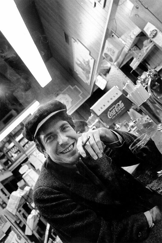 Leonard Cohen Chelsea Hotel New York Gifts Musician Poster Wall Art Print Home Wall Decor - xonomax