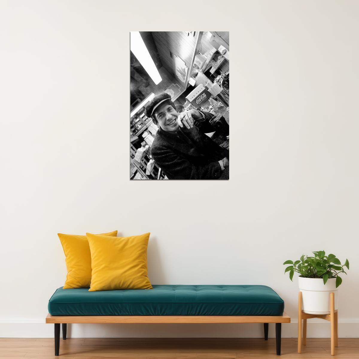 Leonard Cohen Chelsea Hotel New York Gifts Musician Poster Wall Art Print Home Wall Decor - xonomax