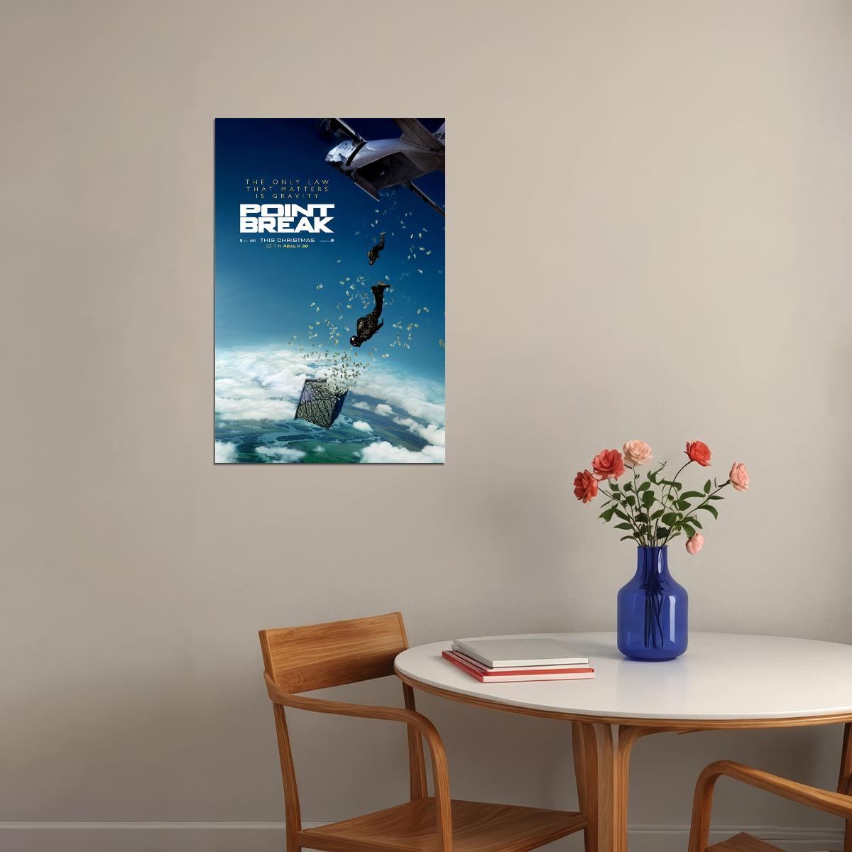 Point Break Movie Action Adventure Crime Poster Wall Art Print Home Wall Decor - xonomax