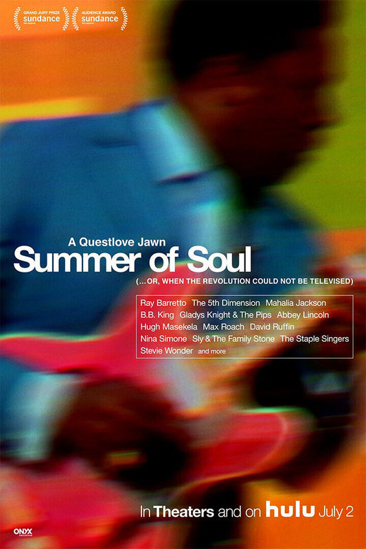 Summer Of Soul 2021 Movie Poster Wall Art Print Home Wall Decor - xonomax