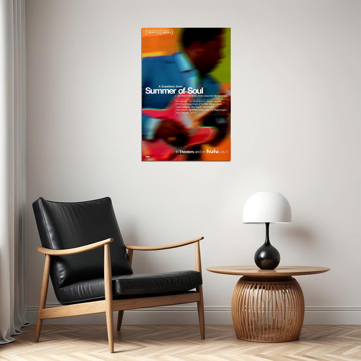 Summer Of Soul 2021 Movie Poster Wall Art Print Home Wall Decor - xonomax