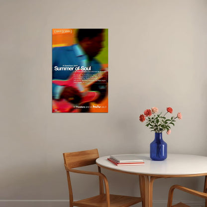 Summer Of Soul 2021 Movie Poster Wall Art Print Home Wall Decor - xonomax