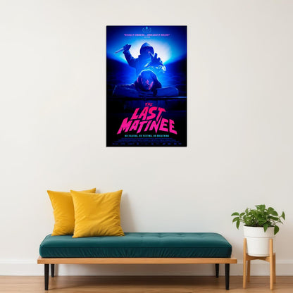 The Last Matinee 2021 Movie Horror Poster Wall Art Print Home Wall Decor - xonomax