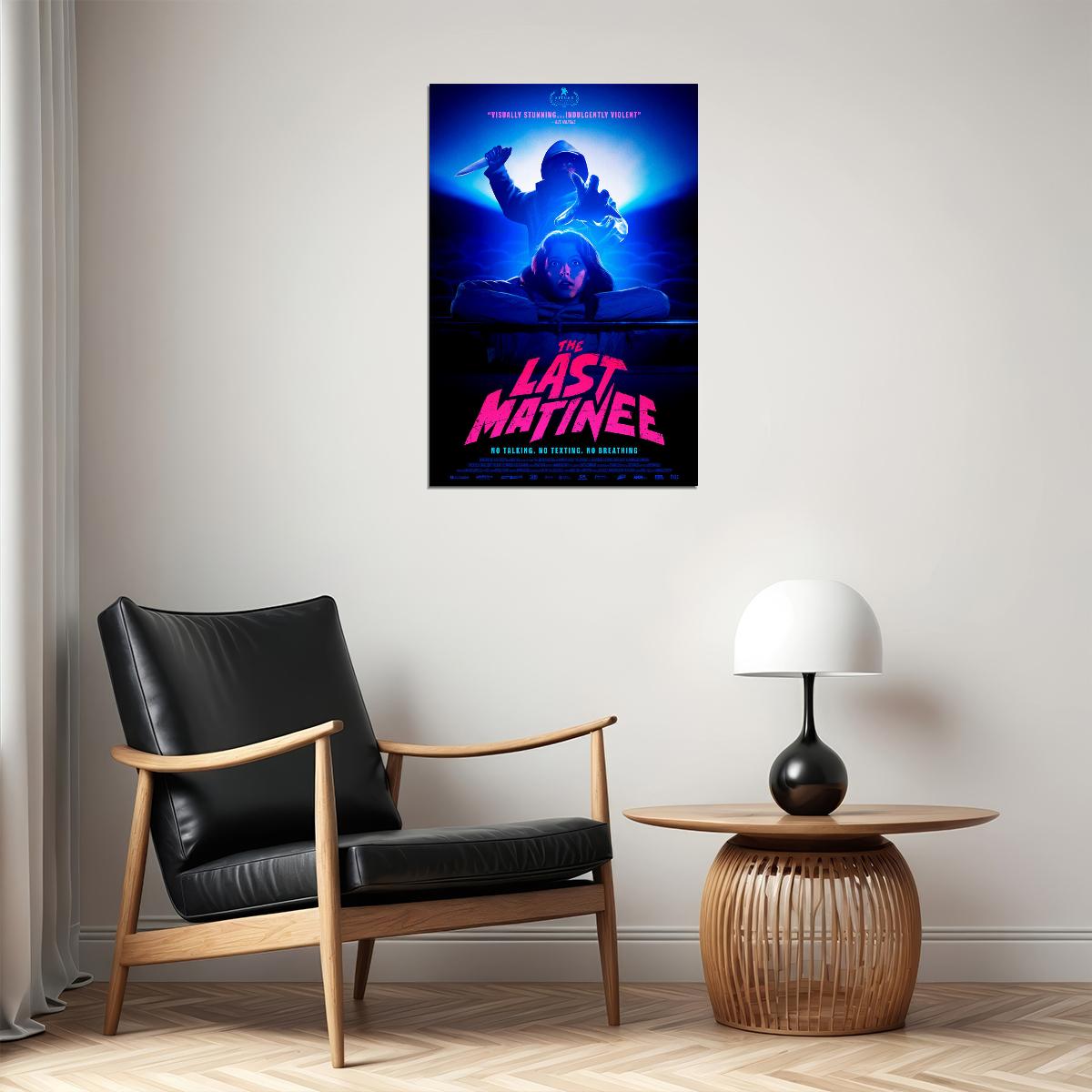 The Last Matinee 2021 Movie Horror Poster Wall Art Print Home Wall Decor - xonomax