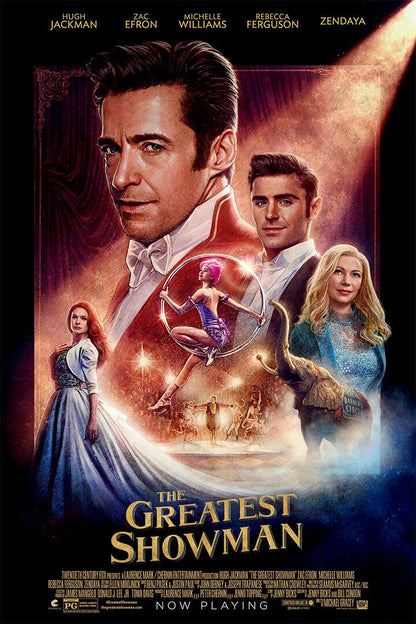 The Greatest Showman Movie Hugh Jackman Film Poster Wall Art Print Home Wall Decor