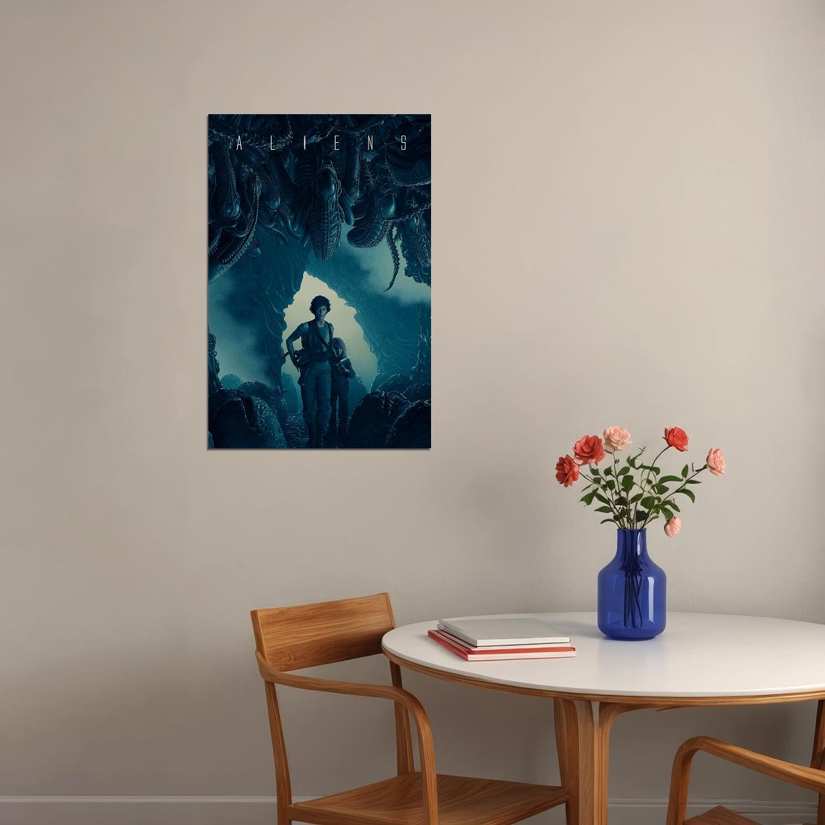 Alien 2017 Movie Space Monster Horror Classic Poster Wall Art Print Home Wall Decor - xonomax