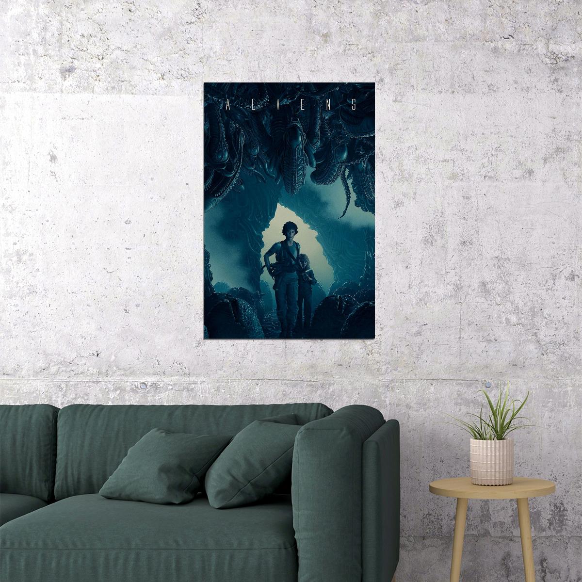 Alien 2017 Movie Space Monster Horror Classic Poster Wall Art Print Home Wall Decor - xonomax