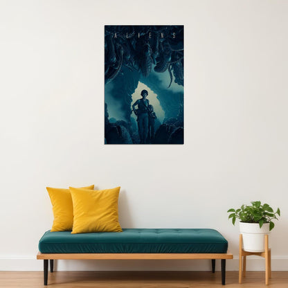 Alien 2017 Movie Space Monster Horror Classic Poster Wall Art Print Home Wall Decor - xonomax