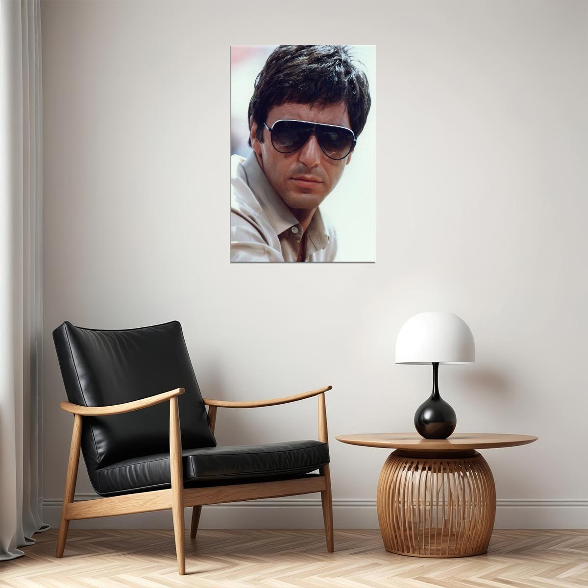 Scarface Al Pacino Tony Montana Movie Star Quotes Crime Poster Wall Art Print Home Wall Decor