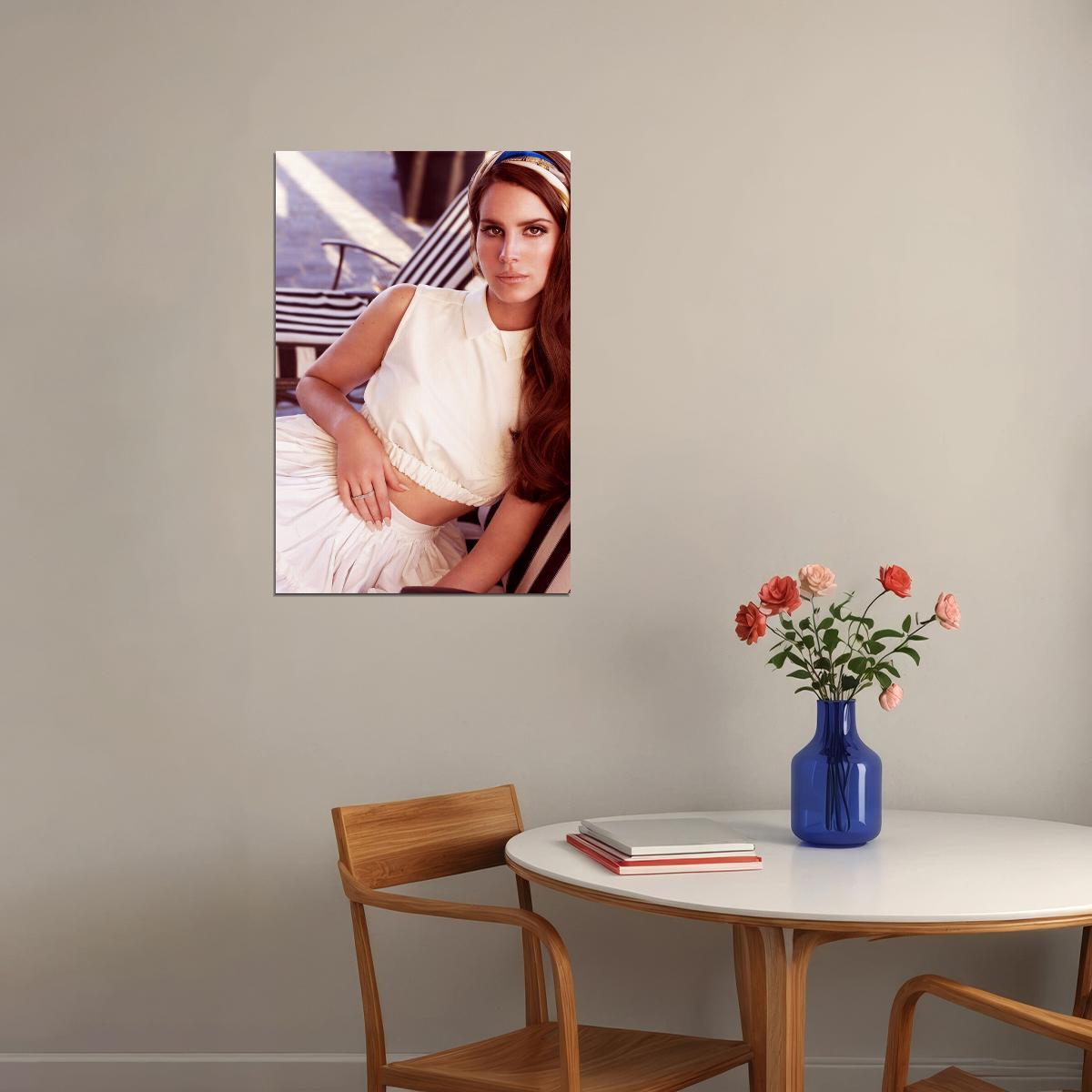 Lana Del Rey Music Songwriter Musician Poster Wall Art Print Home Wall Decor - xonomax