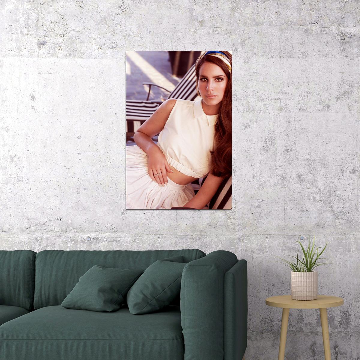 Lana Del Rey Music Songwriter Musician Poster Wall Art Print Home Wall Decor - xonomax