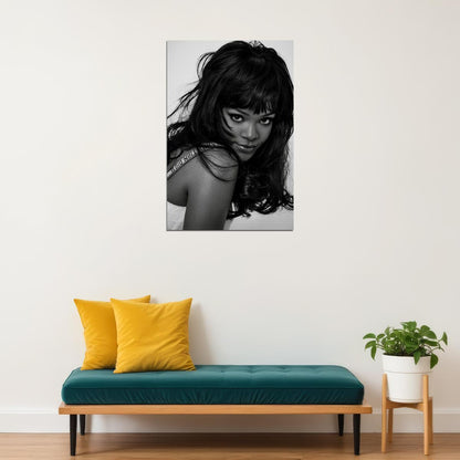 Rihanna Sexy Girl Music Rap Singer Fashion Designer Poster Wall Art Print Home Wall Decor