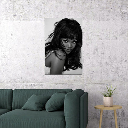Rihanna Sexy Girl Music Rap Singer Fashion Designer Poster Wall Art Print Home Wall Decor