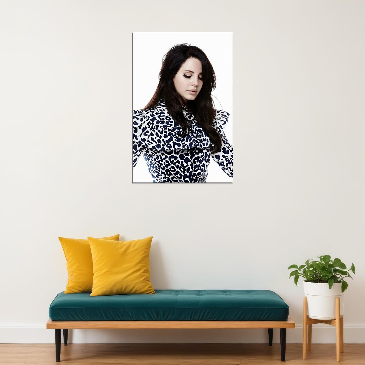 Singer Lana Del Rey Hd Music Poetrist Attractive Poster Wall Art Print Home Wall Decor - xonomax