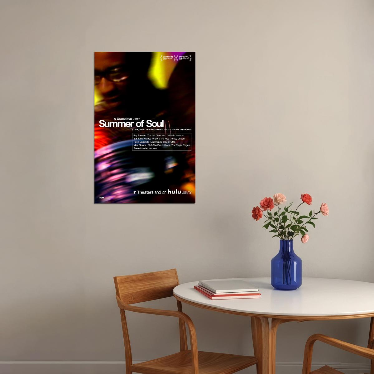 Summer Of Soul Movie Documentary Poster Wall Art Print Home Wall Decor - xonomax